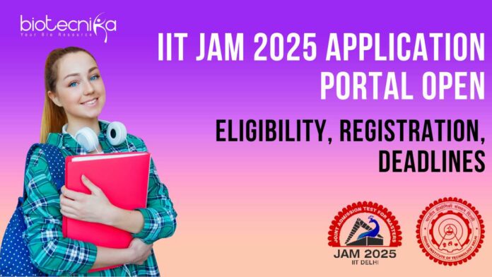 IIT JAM 2025 Application Portal