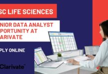 MSc Life Sciences Senior Data Analyst Opportunity at Clarivate – Apply Online Life Sciences Data Analyst