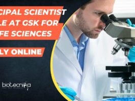 Principal Scientist Role at GSK
