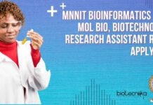 MNNIT Bioinformatics Jobs