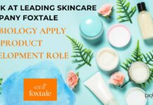 Work at Leading Skincare Company Foxtale – BSc Biology Apply For Product Development Role Foxtale Biology Job Openings