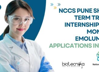 NCCS Short-Term Trainee Internship