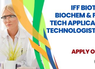 IFF Application Technologist Job Opening