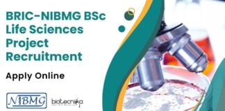 BRIC-NIBMG BSc Life Sciences