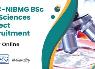 BRIC-NIBMG BSc Life Sciences Project Recruitment – Apply Now BRIC-NIBMG BSc Life Sciences