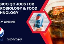 Pepsico QC Jobs