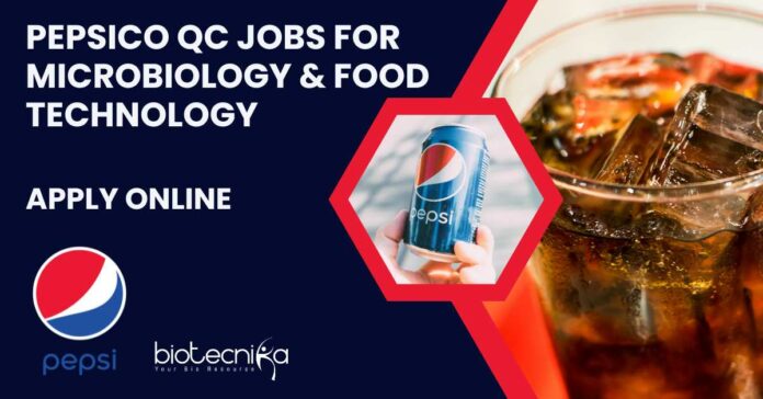 Pepsico QC Jobs