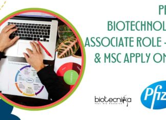 Pfizer Biotechnology Associate Role