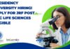 Presidency University Hiring! Apply For JRF Post – MSc Life Sciences Eligible Presidency University Hiring Apply