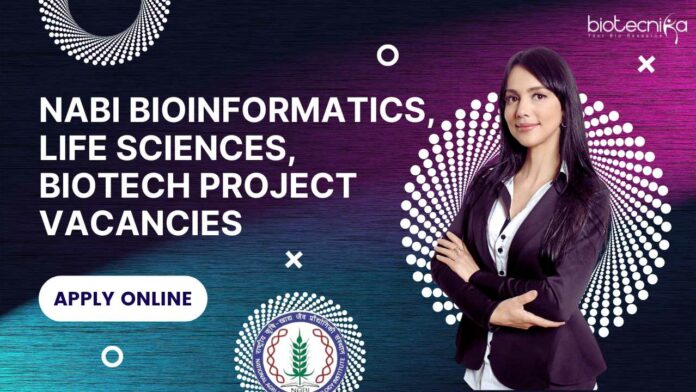 NABI Bioinformatics Project Vacancies