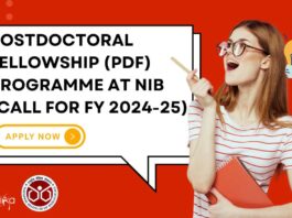 NIB Postdoctoral Fellowship Programme