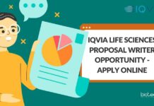 IQVIA Life Sciences Proposal Writer