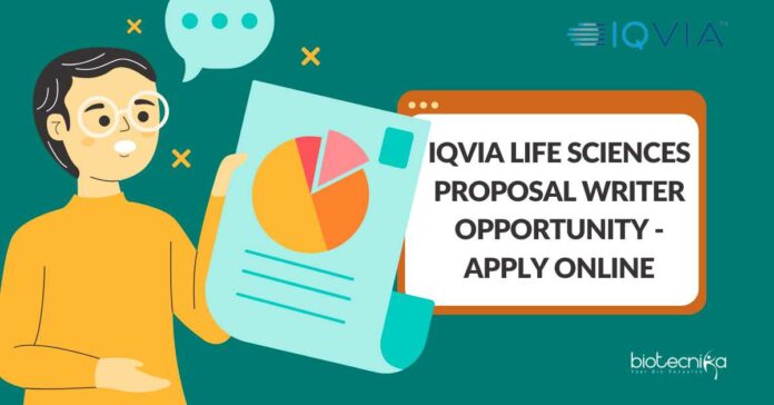 IQVIA Life Sciences Proposal Writer