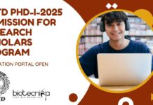 CDFD PhD-I-2025 Admission