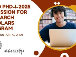 CDFD PhD-I-2025 Admission