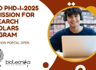 CDFD PhD-I-2025 Admission