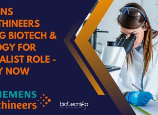 Siemens Healthineers Hiring Biotech