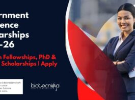 Swiss Government Excellence Scholarships 2025-26