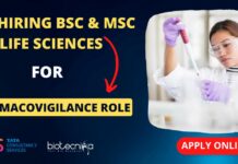 Pharmacovigilance Role at TCS Mumbai