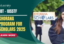 Khorana Program for Scholars 2025