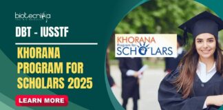 Khorana Program for Scholars 2025