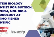 Protein Biology Scientist For Biotech, Biochem, Mol Bio & Immunology at Thermo Fisher Scientific Protein Biology Scientist