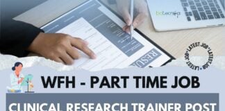 WFH Clinical Research Trainer