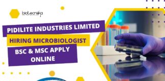 Pidilite Industries Limited Hiring
