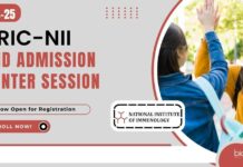 BRIC-National Institute of Immunology (NII) PhD Admission 2024-25 Winter Session NII PhD 2024-25 Admissions Winter Session