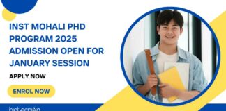 INST PhD Program 2025