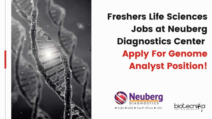 Freshers BSc Life Sciences Jobs