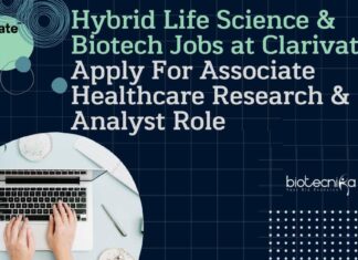 Hybrid Life Science Jobs at Clarivate