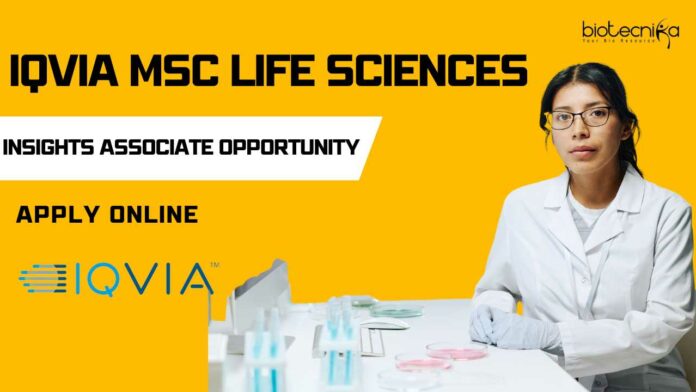 IQVIA MSc Life Sciences Insights
