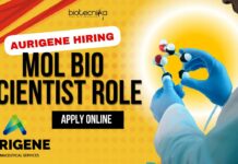 Aurigene Molecular Biology Scientist