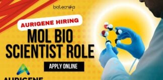 Aurigene Molecular Biology Scientist
