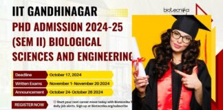 IIT Gandhinagar PhD Admissions 2024-25