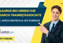 Laurus Bio Hiring For Research Trainee