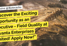 MSc Agriculture Executive Job Opening at Advanta Enterprises – Apply Online Agriculture Job Opening Advanta Enterprises - Apply Online