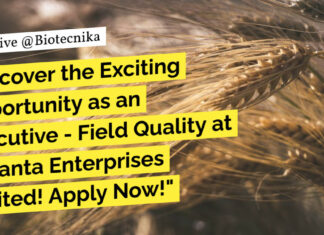 MSc Agriculture Executive Job Opening at Advanta Enterprises – Apply Online Agriculture Job Opening Advanta Enterprises - Apply Online