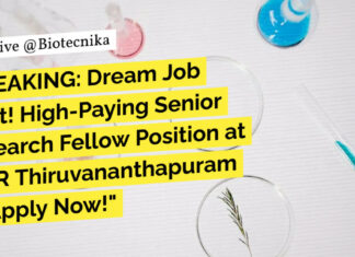 IISER TVM ENDFLU Project Job For Biological Sciences – Apply Online IISER TVM Project Vacancies