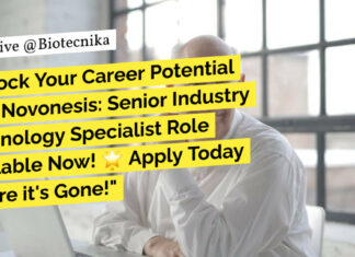 Novonesis Senior Industry Technology Specialist Role For Biotech, Biochem, Food Tech & Microbiology Apply