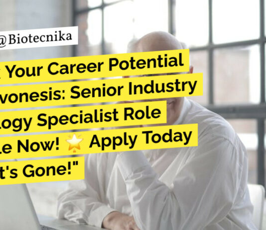 Novonesis Senior Industry Technology Specialist Role For Biotech, Biochem, Food Tech & Microbiology Apply