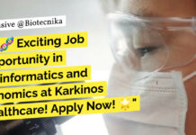 Karkinos Healthcare Hiring Bioinformatics, Life Sciences & Computational Biology – Apply Now Karkinos Healthcare Hiring Bioinformatics