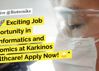 Karkinos Healthcare Hiring Bioinformatics, Life Sciences & Computational Biology – Apply Now Karkinos Healthcare Hiring Bioinformatics