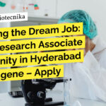 Biological Sciences Senior Research Associate Opportunity at Syngene – Apply Now!