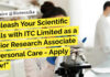 ITC Limited Hiring MSc Biotech & Microbiology For Research Associate Role – Apply Online ITC Limited Hiring MSc Biotech & Microbiology For Research Associate Role - Apply Online