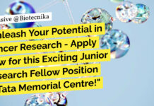 ACTREC Cancer Project Vacancy For Life Sciences – Attend Walk-In ACTREC Cancer Project Vacancy For Life Sciences - Attend Walk-In