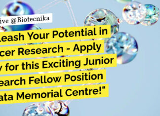 ACTREC Cancer Project Vacancy For Life Sciences – Attend Walk-In ACTREC Cancer Project Vacancy For Life Sciences - Attend Walk-In