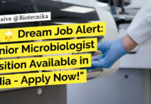 ENDO Senior Microbiologist Job