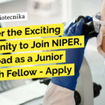 NIPER Life Sciences Research Fellow Job - Applications Invited